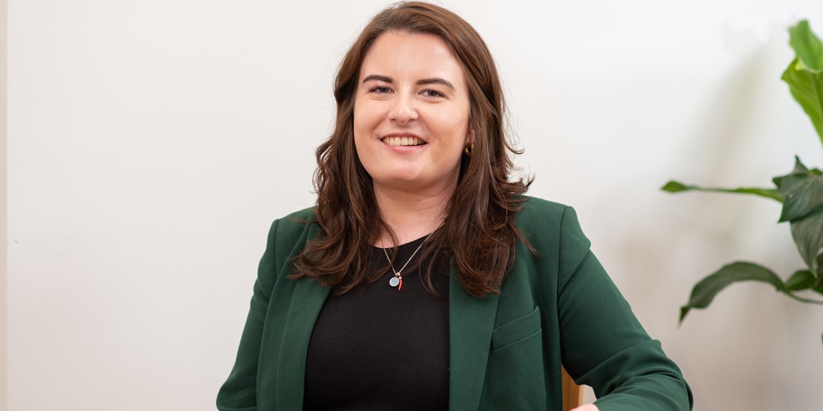 Portrait style picture of our Account Manager, Marianne.