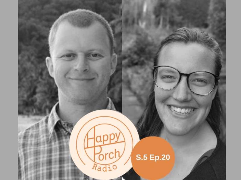 S5E20 Cover image of HPR hosts Barry O'Kane and Emily Swaddle